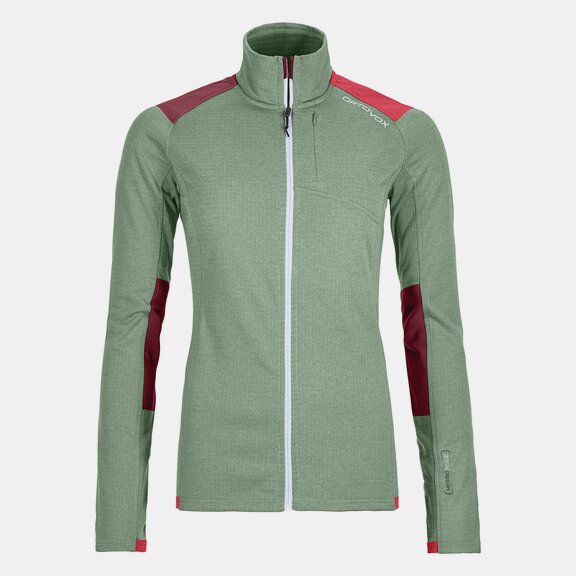 Ortovox fleece light grid jacket 2025